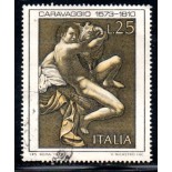 Italia 1973 Caravaggio 36.809 Carimbado