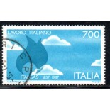 Itália 1987 Lavoro Italiano 36.855 Carimbado