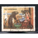Itália 1979 Pró Hanseníase 36.874 Carimbado