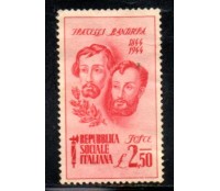 Itália 1944 Rep.Socialista 36.920 Novo