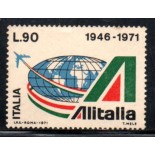 Itália 1971 Alitalia 36.938 Mint