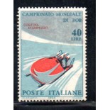 Itália 1966 Campeonato Mundial de Bob 36.945 Novo