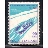 Italia 1966 Campeonato Mundial de Bob 36.946 Novo