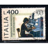 Itália 1976 Impiato Automático di smistamento 36.992 Carimbado