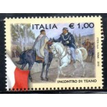 itália 2010 Encontro de Teano 37.012 Mint, 1,00 euro