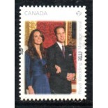 Canadá 2011 Príncipe e Princesa 37.031 Caimbado