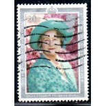 Inglaterra 1990 Rainha Elisabeth 37.036 Carimbado