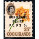 Cook Isands 1968 Rainha 37.039 Carimbado