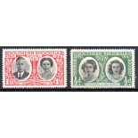 Rhodésia 1947 Rei e Raunha 37.040 Mint