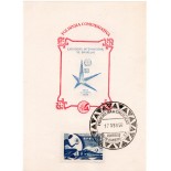 1959 Folhinha Comemorativa  Exposição Internacional de Bruxelas - RJ 37.064