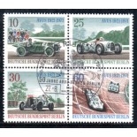 Alemanha Berlim 1973 Quadra carimbada 37.073