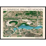 Alemanha Bundespost 1972 Olimpíada de Munique 37.082 Novo