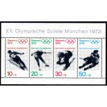 Alemanha Bundespost 1972 Olimpíada de Munique 37.085 Novo