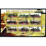Locomotivas Djibouti 2010 Trens a Vapor do Mundo 37.121 Carimbo CTO