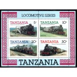 Locomotivas Tanzânia Locomotivas 37.130 Novo com Goma