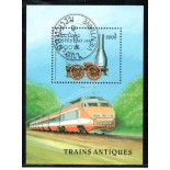 Locomotivas - Laos 1997 -  3 7.139 Carimbo CTO