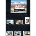 Locomotivas - República do Congo 1999 - 37.144 Mint