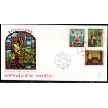 Holanda 1970 Fdc Natal 37.155 Com 3 selos, lindos