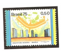 C880 Habitações no Brasil "O homem e o meio"  A/D 1975  -  2929 Mint