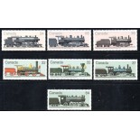 Locomotivas Canadá 37.201 Mint