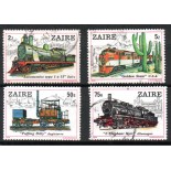 Locomotivas Zaire 1979 Carimbados 37.207