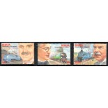 Locomotivas Béquia Ilha em São Vicente e Granadinas 1986 Mint 37.212