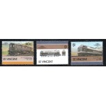 Locomotivas São Vicente 1985 Mint 37.218