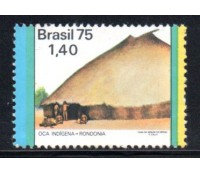 C883 Habitações no Brasil "O homem e o meio" A/D 1975 Mint 2932