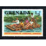 Escotismo Grenada 60º Jamboree na Jamaica 37.231 Mint