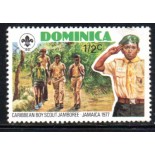 Escotismo Dominica 1971 Jamboree na Jamaica  1/2c - 37.233 Mint
