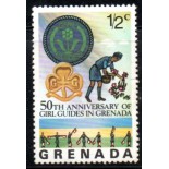 Escotismo Grenada 50 anos do escotismo feminino 1/2c - 37.236 Novo
