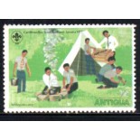 Escotismo Antígua Jamboree 1977 no Caribe - Jamaica 1/2c 37.240 Mint