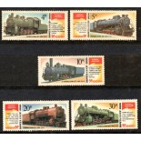 Locomotivas Rússia 1986 Mint 37.252