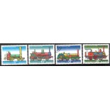 Locomotivas Bulgária 1996 Novos e mint 37.271