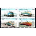 Locomotivas Coreia do Sul 2002 Mint 37.281
