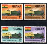 Locomotivas Gana 1963 Mint 37.295