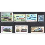 Locomotivas Lote Carimbados, Novos e Mint 37.308