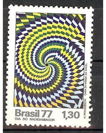 C1012 DIA DO RÁDIO AMANDOR - MINT  3134 1977