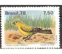 C1036 PÁSSAROS BARSILEIROS - FLAVEOLA- Mint  3164