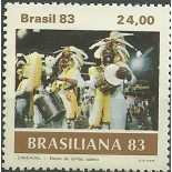 C1305  CARNAVAL BRASILEIRO - BATERIA 3521 mint