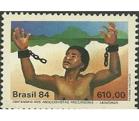 C1376  1984 ABOLICIONISTAS - NEGRO/AM - NOVO 3563