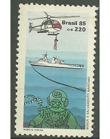 C1467 - SALVAMENTO MARINHO - 1985 NOVO 3675