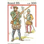 C1478  UNIFORMES MILITARES 1985  - SÉCULO XVI - MINT 3688