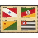 C1497/1500 BANDEIRAS DOS ESTADOS 1985 - 3711 Mint