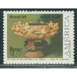 C1649 DESC. DA AMÉRICA  UPAEP -  VASO  1989 NOVO 3961