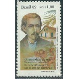 C1654 - DIA DO LIVRO - CASIMIRO DE ABREU  1989  MINT 3967