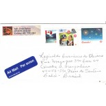 CANADÁ - ENVELOPE CIRCULADO CANADÁ/BRASIL - ESCOTISMO 4368
