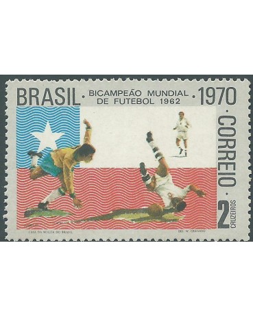 C681  - TRICAMPEÃO MUNDIAL DE FUTEBOL 1970 -  4897 Mint