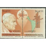 C1749/1750 - PAPA JOÃO PAULO II 4963  MINT