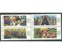 C2554/2557 - 450 ANOS  DA CIDADE DE S.PAULO  MINT- 5588 -  2004